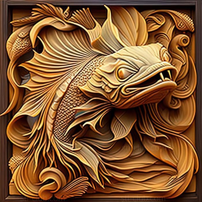 st Fighting fish Dragon fish